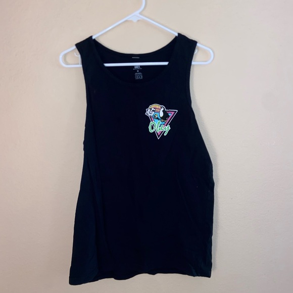 Men’s graphic Tee tank top crew neck y2k vintage sleeveless shirt festival top - Picture 1 of 7